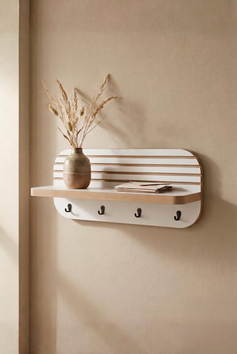 Hanah Home Artmtkwll9-White Hanah Home Artmtkwll9-White